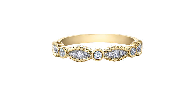 Yellow Gold Diamond Ring