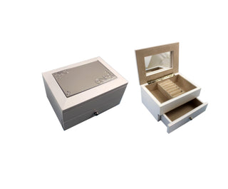 Joyero con cajón y espejo