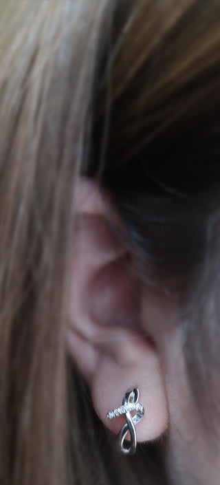 Pendientes de diamantes