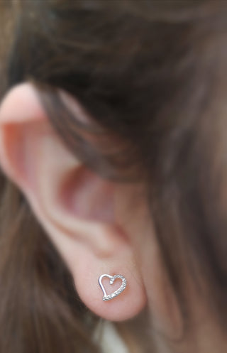 Pendientes de diamantes