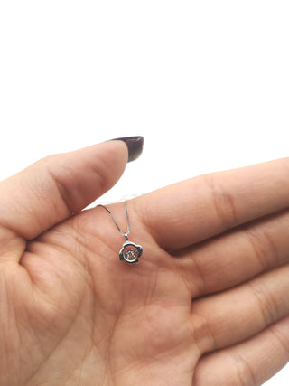 Colgante de diamantes