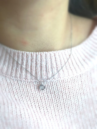 Colgante de diamantes