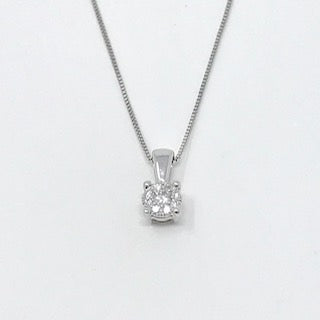 Colgante de diamantes