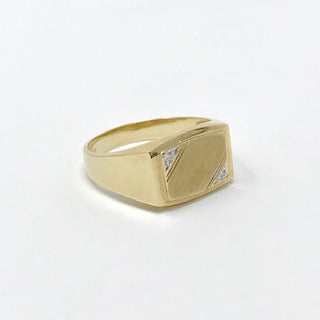 Anillo de sello para caballero