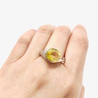 Juvite Ring with Citrine