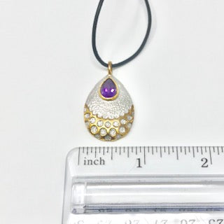 Colgante Plata Amatista
