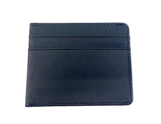 Cartera de cuero negra