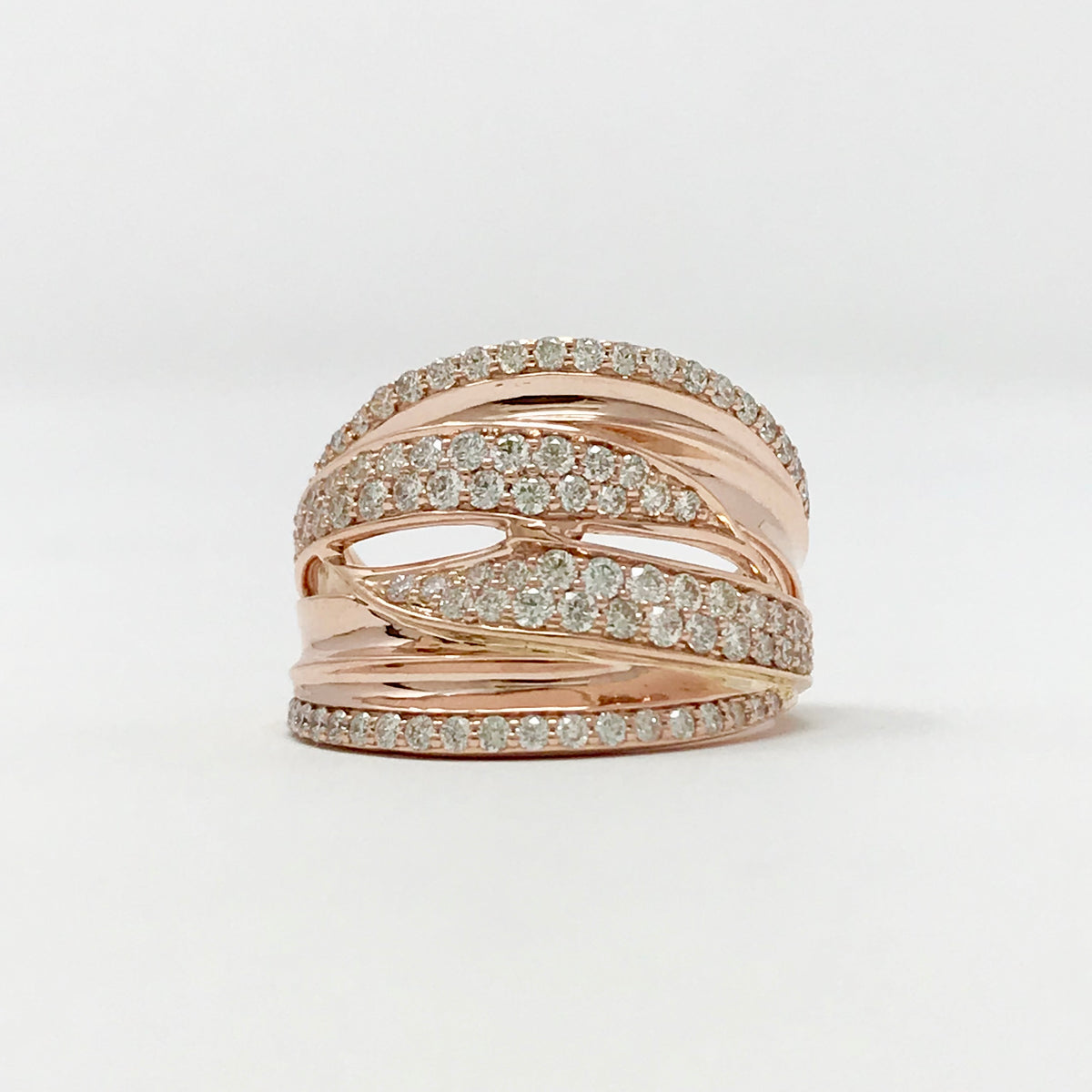 Rose Gold and Diamond Ring