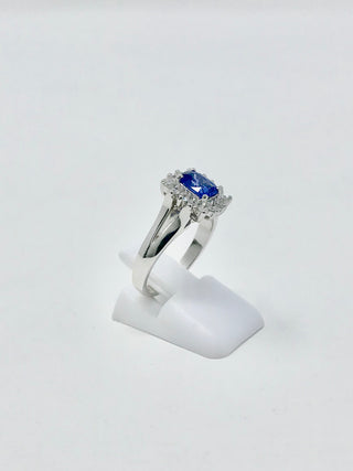 Sapphire and Diamond Ring
