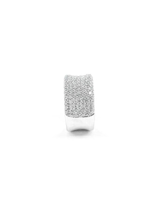 10K White Gold 2.00cttw Diamond Pavé Ring-Size 6.5