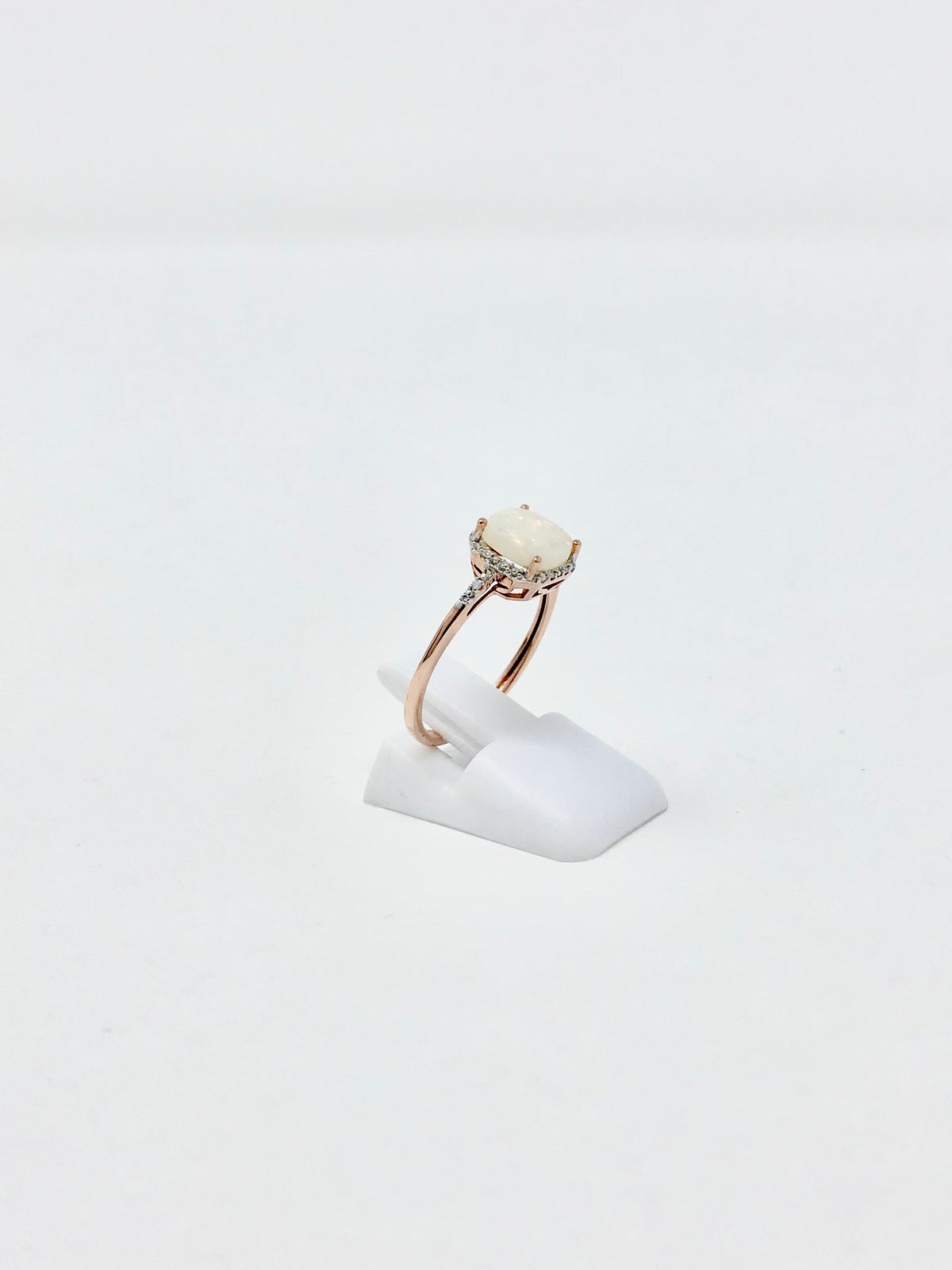 Opal and Diamond Ring