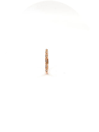 10K Rose Gold 0.18cttw Diamond Ring