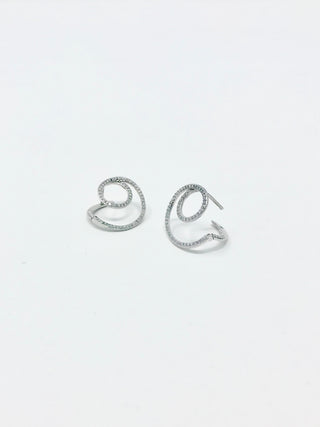 Pendientes de diamantes