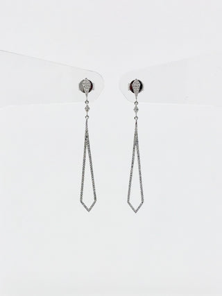 Pendientes de diamantes