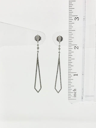 Pendientes de diamantes