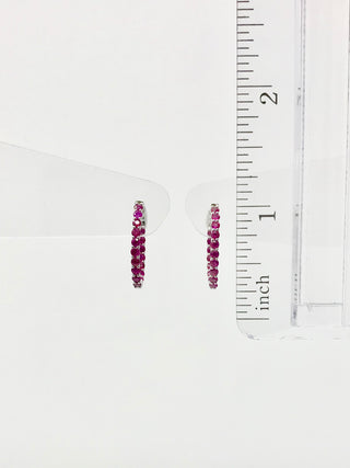 Pendientes Rubí