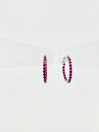 Pendientes Rubí
