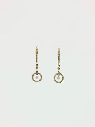 Pendientes de diamantes