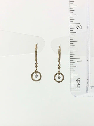 Pendientes de diamantes