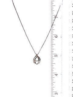 Diamond Silver Necklace