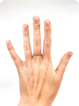 10K Rose Gold 0.19cttw Diamond Ring