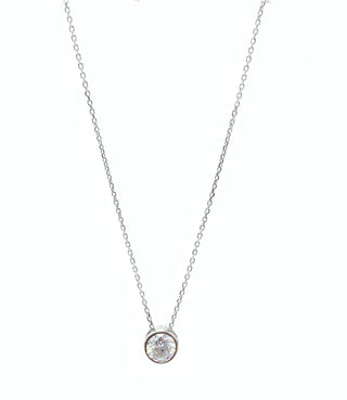 Colgante Moissanita de Plata