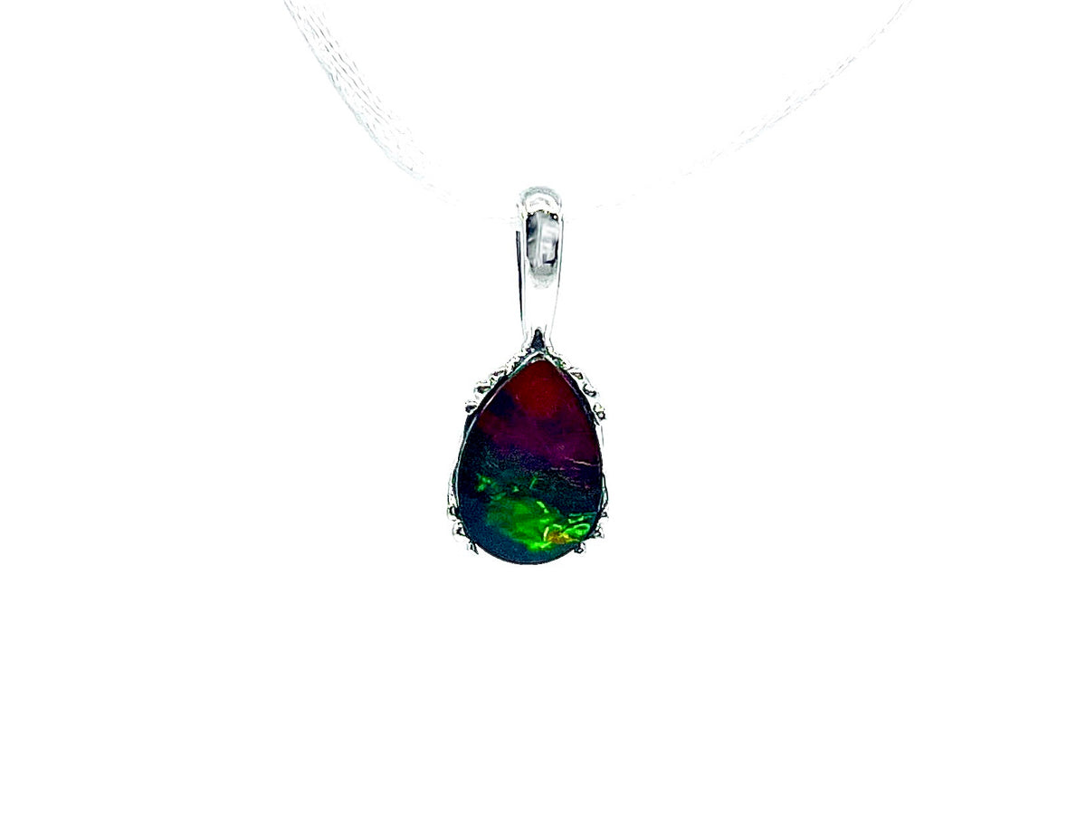 Sterling Silver &quot;AA&quot; Quality Ammolite Pendant