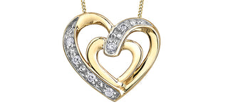 Colgante de diamantes