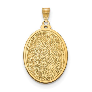 Gold pendant with intricate design on a white background