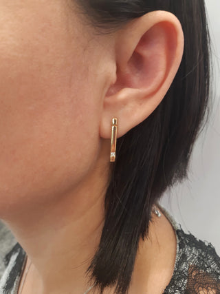 Pendientes de diamantes