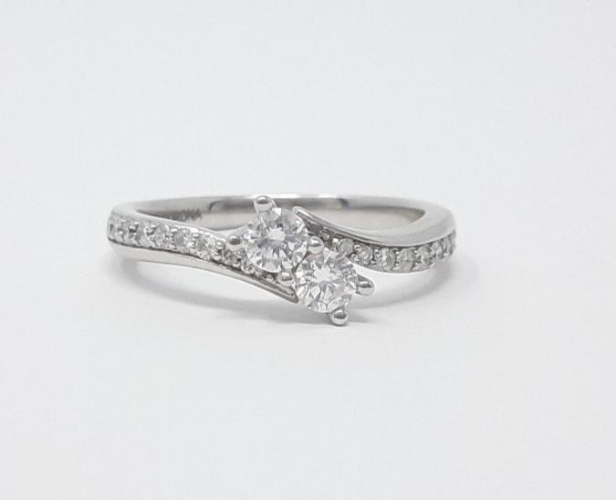 Forever diamond engagement on sale ring