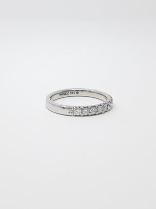 Alianza de boda de diamantes