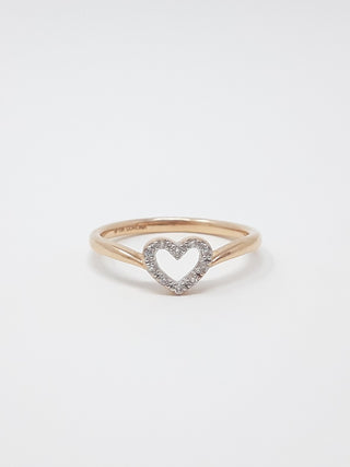 Heart Diamond Ring