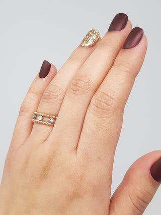 Anillo de diamantes