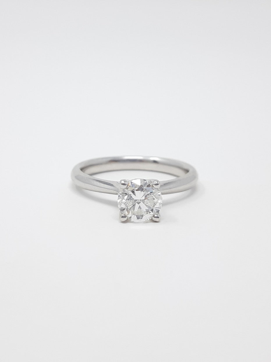 Full Carat Diamond Engagement Ring