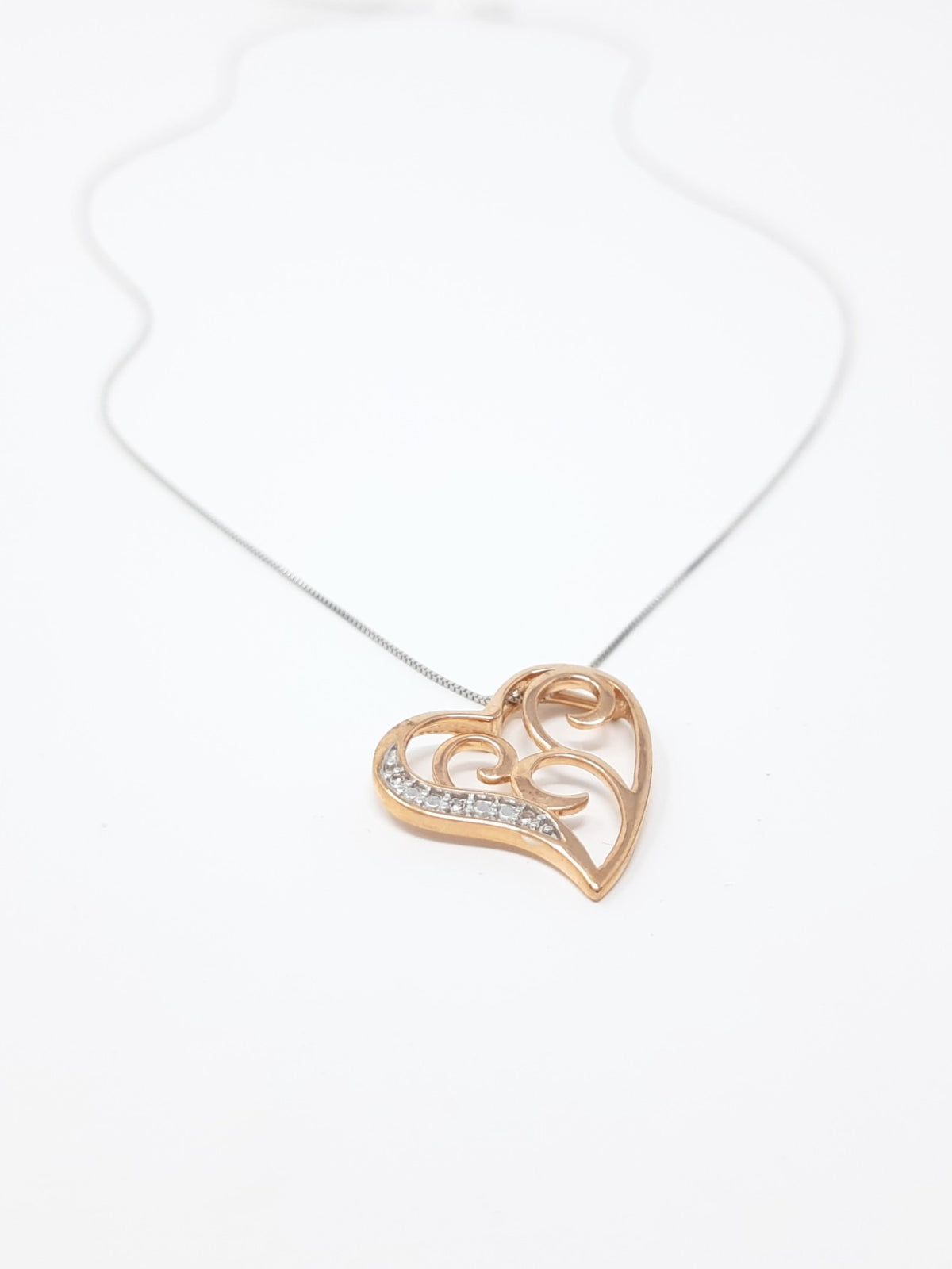 Diamond Heart Pendant