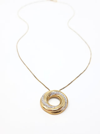Colgante de diamantes