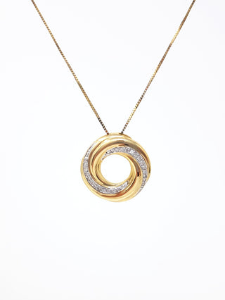 Colgante de diamantes