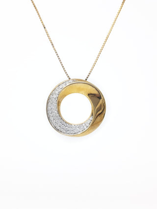 Colgante de diamantes
