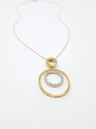 Colgante de diamantes