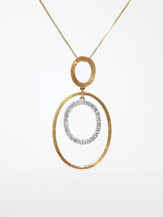 Colgante de diamantes