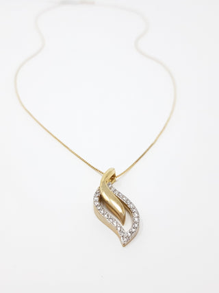 Colgante de diamantes
