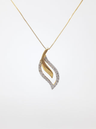 Colgante de diamantes