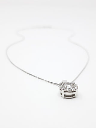 Colgante de diamantes