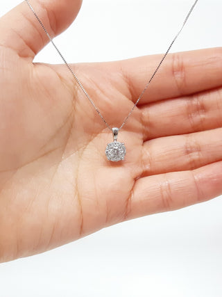 Colgante de diamantes