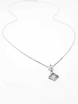 colgante de diamantes