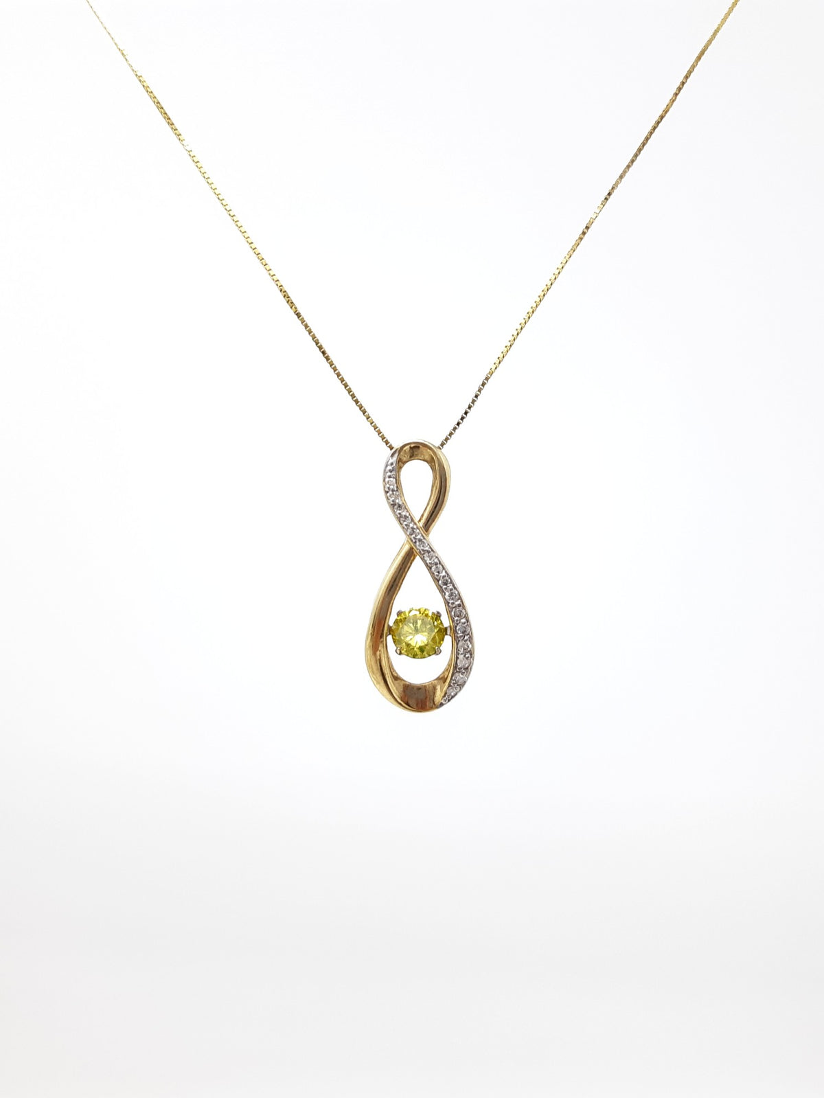 Yellow Diamond Pendant