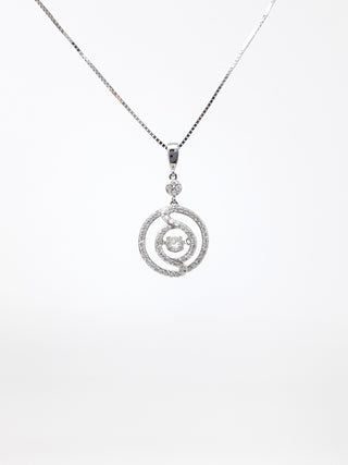Colgante "Pulso" de diamantes