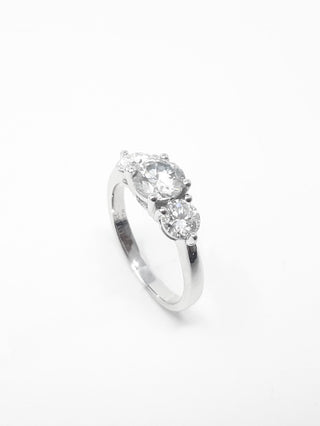 Moissanite Engagement Ring