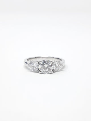 Moissanite Engagement Ring